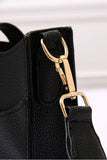 Mini PU Cellphone Cross Body Bag: Gold