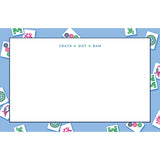In Stock 8.5x5.5 Mahjong Tiles Slab Notepad
