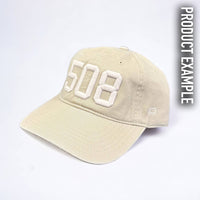 Monochrome Hats - Customizable: White Cotton