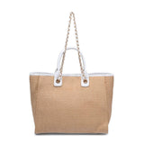 Jaxon Tote: Natural White