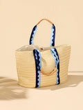 MARBELLA TOTE,BLUE
