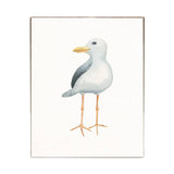 Seagull Block Sign | Coastal Decor | Wooden Decor