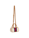 SCALA CROSS-BODY BAG: IVORY