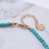Good Luck Fish Bahama Wood Bead Necklace: White