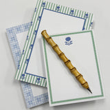 In Stock 4.25x5.5 Floral Stripe Notepad