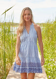 Seaside Sleeveless Tiered Dress (276-SEA-1726): L
