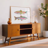 Rainbow Trout No. 1 & 2: Unframed / 11 x 14