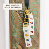 Cat Boats Keychain | Wooden Keychain | Nautical Gift