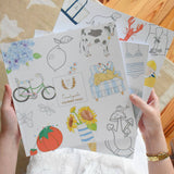 Coloring Book Countryside