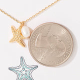 Starfish Pendant Necklace: G