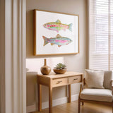 Rainbow Trout No. 1 & 2: Unframed / 11 x 14