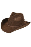 C.C Sequin Cowboy Hat: Gold