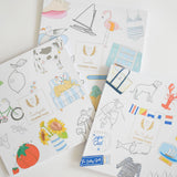 Coloring Book Seaside
