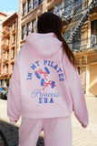 In My Pilates Princess Era Hoodie: M+G Pink / XL