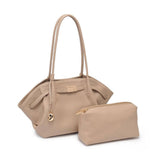 Monroe Satchel: Almond