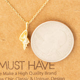 Dainty Conch Necklace: G