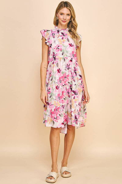 button back midi dress The Arielle Button Back Midi Tank Dress small / Olive